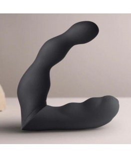 ROCKS-OFF - ADATTATORE NERO PER VIBRATORE PROSTATICO E ANALE