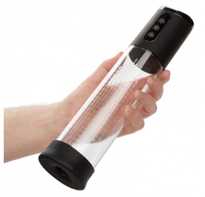 CALEXOTICS - POMPA DI ASPIRAZIONE PEAK A 4 VELOCITÀ NERA