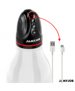 JAMYJOB - POMPA AUTOMATICA PER TESTICOLI XPAND LITE 3 LIVELLI DI ASPIRAZIONE GRIGIA