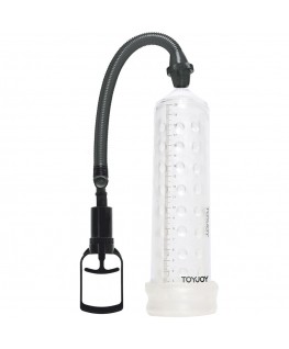 TOYJOY - POMPA PER MASSAGGI POTENTE CON MANICOTTO TRASPARENTE