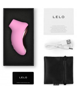 LELO - SONA 2 MASSAGGIATORE SONIC PER CLITORIDE DA VIAGGIO ROSA