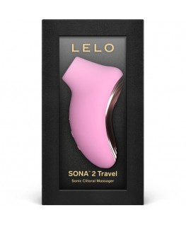 LELO - SONA 2 MASSAGGIATORE SONIC PER CLITORIDE DA VIAGGIO ROSA