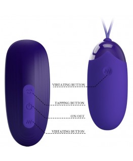 PRETTY LOVE - STIMOLATORE E UOVO PORTATILE