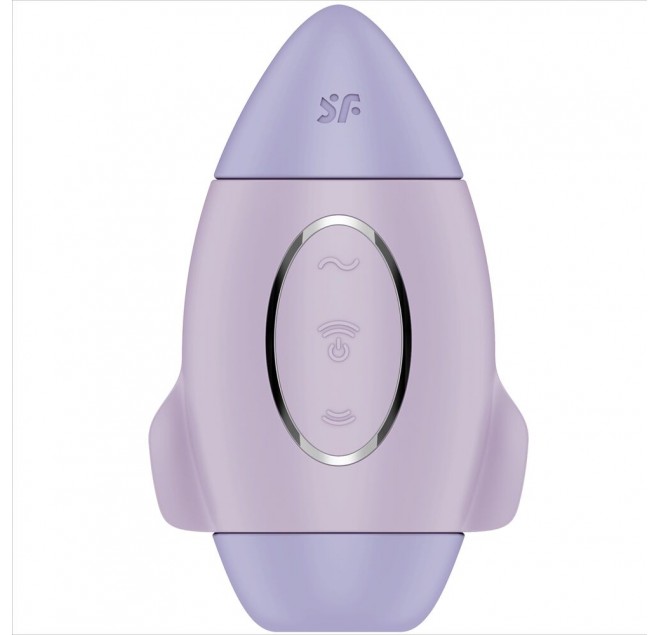 SATISFYER - MISSION CONTROL LILLA PICCOLO VIBRATORE A DOPPIO IMPULSO