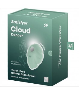 SATISFYER - VIBRATORE CLOUD DANCER GREEN AIR PULSE