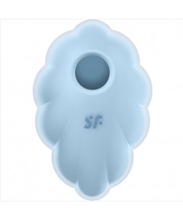 SATISFYER - VIBRATORE CLOUD DANCER BLU AIR PULSE