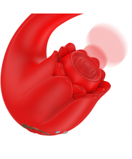 MIA -  SELENA STIMOLATORE VIBRANTE + TAPPING ROSSO