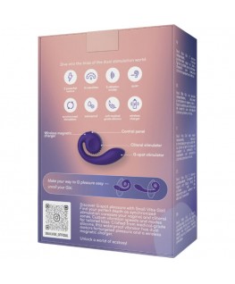 SNAIL VIBE - GIZI DUAL STIMOLATORE VIOLA