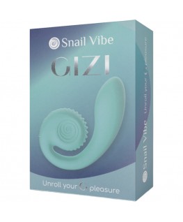 SNAIL VIBE - GIZI DUAL STIMOLATORE TURCHESE