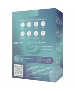 SNAIL VIBE - GIZI DUAL STIMOLATORE TURCHESE