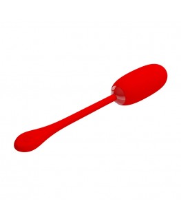 PRETTY LOVE - UOVO VIBRANTE JULIUS IMPERMEABILE-RICARICABILE ROSSO