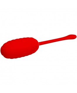 PRETTY LOVE - UOVO VIBRANTE RICARICABILE KIRK ROSSO