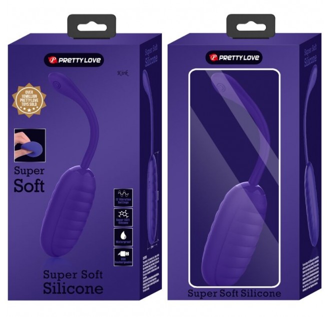 PRETTY LOVE - UOVO VIBRANTE RICARICABILE KIRK VIOLA