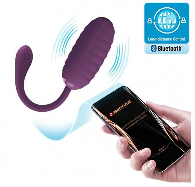 PRETTY LOVE - UOVO VIBRANTE RICARICABILE CASPER VIOLA