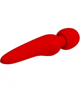 PRETTY LOVE - MASSAGGIATORE MEREDITH 12 MODALIT DI VIBRAZIONE ROSSO