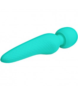 PRETTY LOVE - MASSAGGIATORE MEREDITH 12 MODALIT DI VIBRAZIONE VERDE ACQUA
