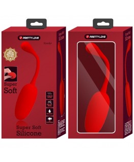 PRETTY LOVE - UOVO VIBRANTE RICARICABILE KNUCKER ROSSO