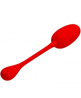 PRETTY LOVE - UOVO VIBRANTE RICARICABILE KNUCKER ROSSO