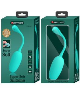 PRETTY LOVE - UOVO VIBRANTE RICARICABILE KNUCKER VERDE ACQUA