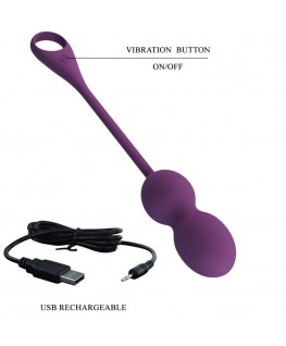 PRETTY LOVE - APP ELVIRA KEGEL BALLS TELECOMANDO VIOLA
