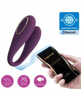 PRETTY LOVE - AUGUST VIBRATORE GLOBAL DOUBLE PLEASURE REMOTO