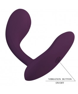 PRETTY LOVE - BAIRD G-SPOT 12 VIBRAZIONI RICARICABILE APP LILA