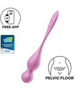SATISFYER - LOVE BIRDS PALLE VIBRANTI KEGEL ROSA