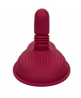 CALEXOTICS - MASSAGGIATORE PILOTA TELECOMANDO DOPPIO MOTORE ROSSO