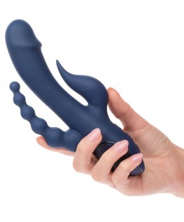 CALEXOTICS - VIBRATORE TRIPLO ORGASMO BLU