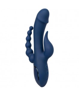 CALEXOTICS - VIBRATORE TRIPLO ORGASMO BLU