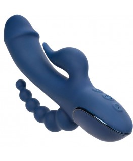 CALEXOTICS - VIBRATORE TRIPLO ORGASMO BLU