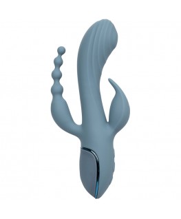 CALEXOTICS - VIBRATORE TRIPLE ECSTASY GRIGIO