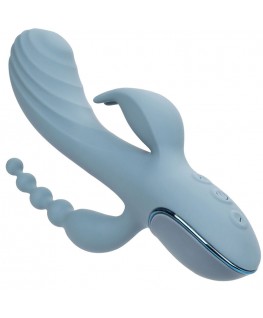 CALEXOTICS - VIBRATORE TRIPLE ECSTASY GRIGIO