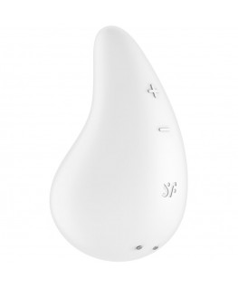 SATISFYER - VIBRATORE GOCCIA DI RUGIADA LAY-ON BIANCO