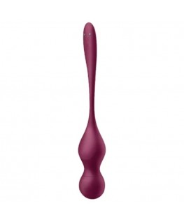 SATISFYER - LOVE BIRDS VARY SFERE VIBRANTI APP GRATUITA WINE ROSSO
