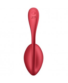 SATISFYER - SHINY PETAL STIMOLATORE CON TELECOMANDO G-POINT ROSSO APP GRATUITA