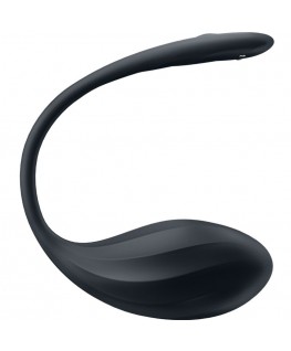 SATISFYER - RIBBED PETAL STIMOLATORE PUNTO G TELECOMANDO NERO APP GRATUITA