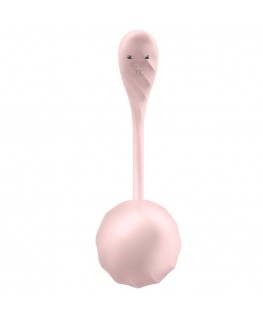 SATISFYER - RIBBED PETAL STIMOLATORE CON TELECOMANDO G POINT ROSE APP FREE