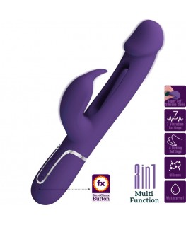 PRETTY LOVE - VIBRATORE MULTIFUNZIONE KAMPAS RABBIT 3 IN 1 CON LINGUA VIOLA PRETTY LOVE - VIBRATORE MULTIFUNZIONE KAMPAS RABBIT 3 IN 1 CON LINGUA VIOLA che trovi in offerta solo su SexyShopOnline a -35% di sconto