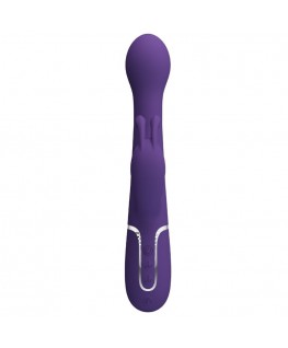PRETTY LOVE - DEJON VIBRATORE RABBIT 3 IN 1 MULTIFUNZIONE VIOLA