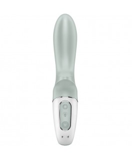 SATISFYER - AIR PUMP BOOTY 3 VIBRATORE ANALE GONFIABILE GRIGIO VERDE