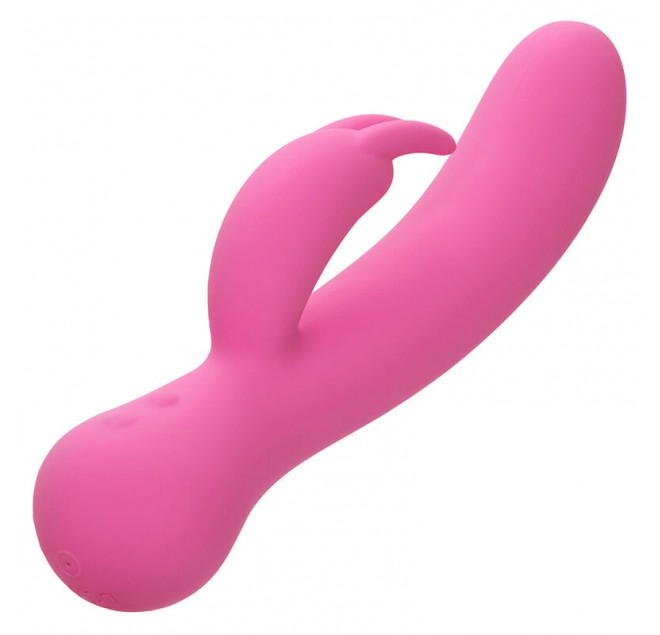 CALEXOTICS - FIRST TIME VIBRATORE CONIGLIO RICARICABILE ROSA