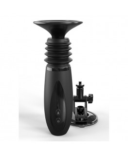 FETISH FANTASY SERIES - BODY DOCK MORSETTO PER DILDO THRUSTER CON 7 MODALITÀ DI SPINTA NERO