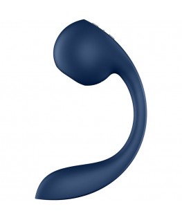 SATISFYER - PRO+ WAVE 4 STIMOLATORE PUNTO G E AIR PULSE APP GRATUITA BLU SCURO