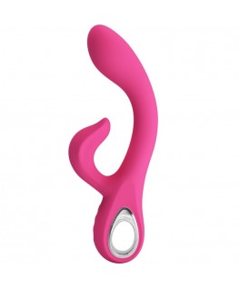 PRETTY LOVE - VIBRATORE FRITZ RABBIT 12 VIBRAZIONI ROSA