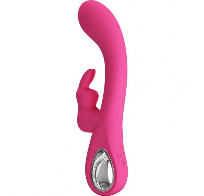 PRETTY LOVE - VIBRATORE NOVAK RABBIT 12 VIBRAZIONI ROSA