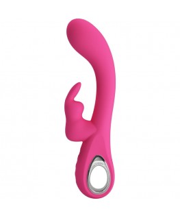 PRETTY LOVE - VIBRATORE NOVAK RABBIT 12 VIBRAZIONI ROSA