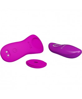 PRETTY LOVE - ROMARIO STIMOLATORE CLITORIDEO LAY-ON TELECOMANDO ROSA