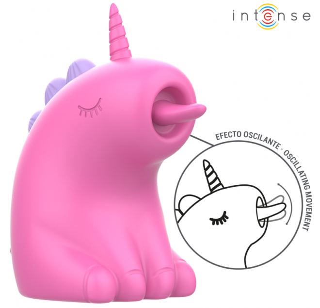 INTENSE - PINKIE STIMOLATORE LINGUALE ROTANTE A 360°