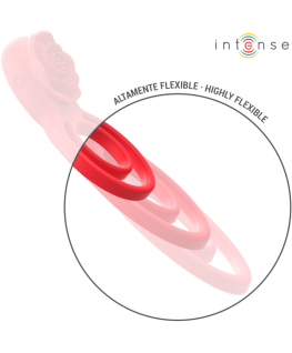 INTENSE - GAIL STIMOLATORE ROSE 10 VIBRAZIONI ROSSO TELECOMANDO